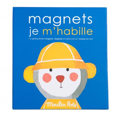 Jeu magnétique je m'habille - Les popipop