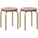 Set de 2 chaises Chique gold