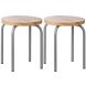 Set de 2 chaises Circle grey