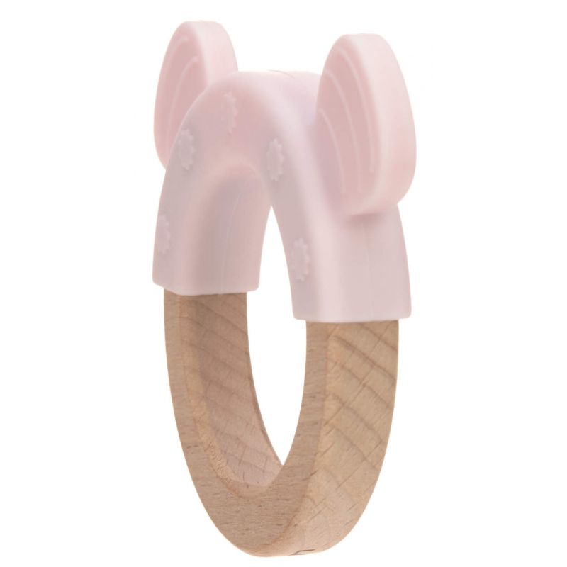 Bracelet de dentition en bois et silicone SOURIS 