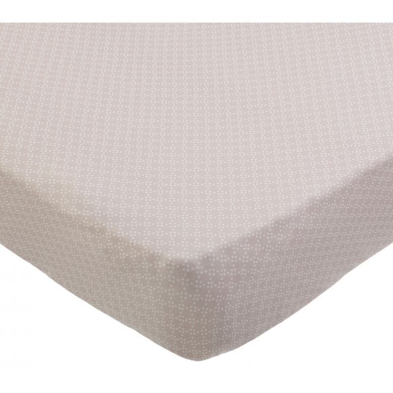 Drap Housse Bebe Pretty Pearls 60 X 1cm Le Petit Zebre