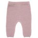 Pantalon tricoté Garden Explorer - rose pâle