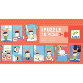Puzzle trio - la journée