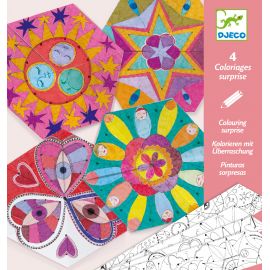 Coloriage surprise - Mandalas - Constellations