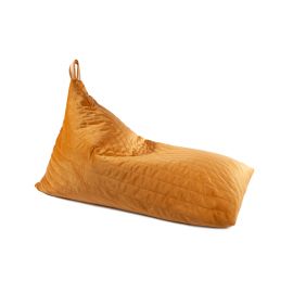 Pouf Essaouira velvet - Farniente yellow