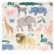 Set de grandes serviettes - Safari Animals