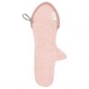 Gant de toilette Dijon organic - Shadow pink