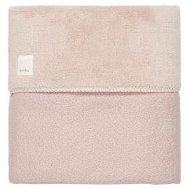 Couverture berceau Riga teddy - Grey pink