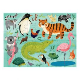 Sac puzzle to go - Animals Of the World