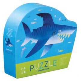 Mini puzzle - Shark - 12 pcs