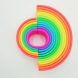 Set de jeux en silicone 12 Rainbow - néon