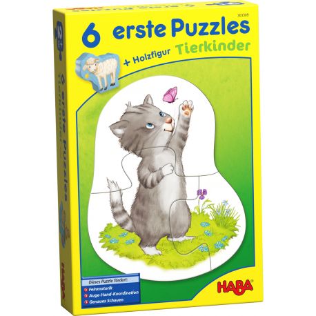 6 premiers puzzles - Bébés animaux