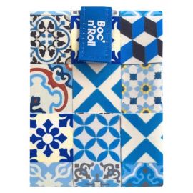 Pochette sandwich lavable et rÃ©utilisable Boc'n'Roll - Patchwork Blue