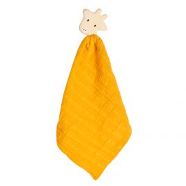 Doudou girafe - Ocre