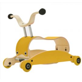 Trotteur Mini-Flip 3-en-1 jaune + jaune + jaune
