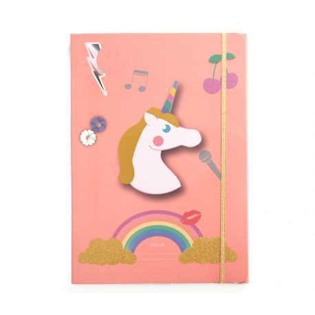 Farde à rabats A4 - Lady Gadget pink Farde à rabats A4 - Lady Gadget pink