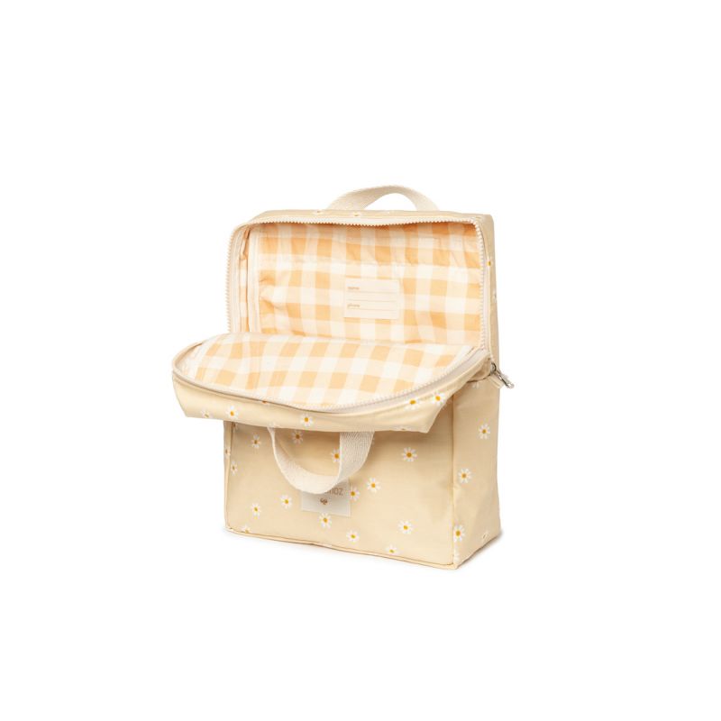 Nobodinoz - Sunshine eco lunch bag 24X19X8 cm - Cinnamon - Little