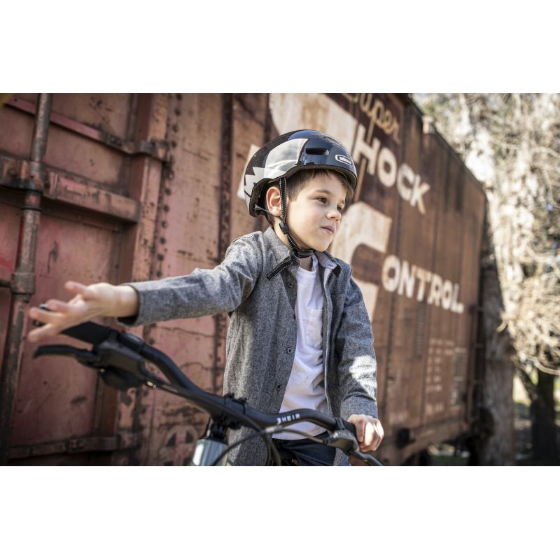 Casque de sécurité enfant pour porteur, trottinette ou vélo Jaune