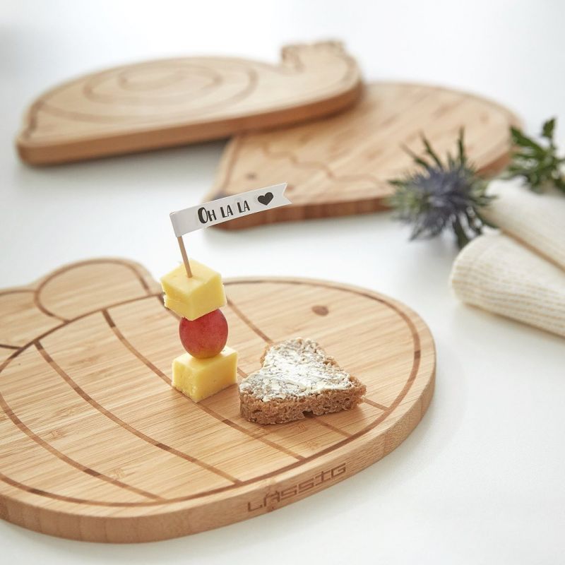 L/ÄSSIG Planche en bambou//Breakfast Board Garden Explorer Bee