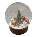 Boule à neige - Woodland Animal Christmas
