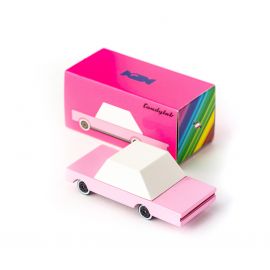 Véhicule jouet en bois Candycar - Pink