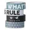 Set rouleaux de masking tape - What?