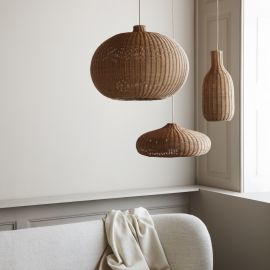 Lampe suspension - Belly - Natural