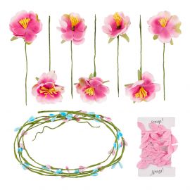 Kit crÃ©atif couronne de fleurs