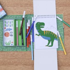 Set de coloriage - Dinosaure