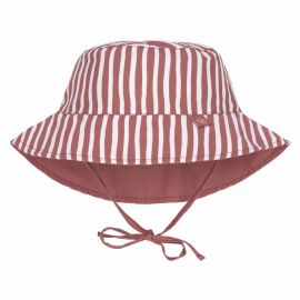 Chapeau de soleil - Stripes red