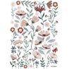 Planche de stickers A3 - Fleurs de l'océan