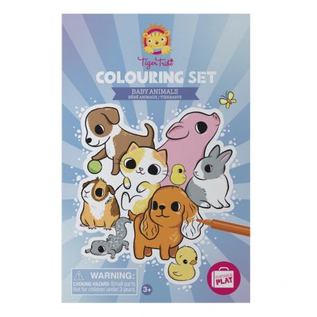 Set de coloriage - Baby Animals