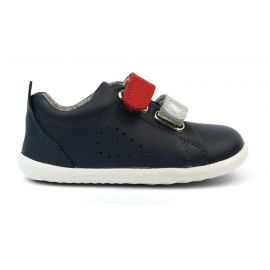 Chaussures Step Up Grass Court Switch - Navy + Red + Silver