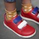 Chaussures Step Up Grass Court Switch - Red + Blueberry + White