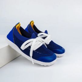Chaussures I-Walk Play Knit - Blueberry + Yellow
