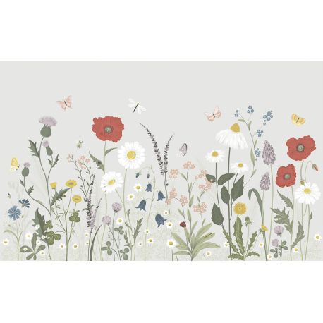 Papier peint décor - Wild flowers