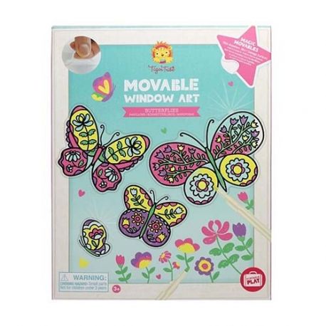 Kit créatif - Movable Window Art - Butterflies
