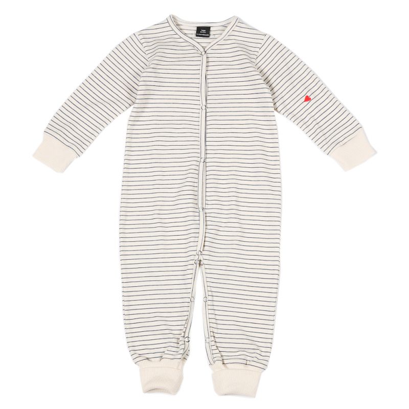 Pyjama Bebe Jersey Denim Stripes Le Petit Zebre