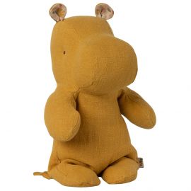 Safari friends - Petit hippopotame - Dusty yellow
