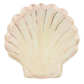 Assiettes - Watercolour Clam Shell
