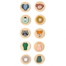 Jeu d'associations en bois