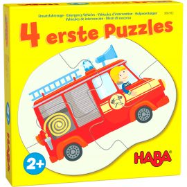 4 premiers puzzles - VÃ©hicules dâ€™intervention
