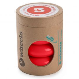 Set de 4 roues pour Mini-Flip 3-en-1 Mix & Match - Rouge