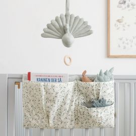 Pochette pour berceau - Green leaves