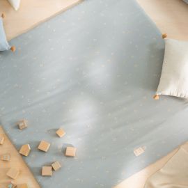 Tapis de jeu carré Colorado - Willow soft blue