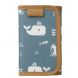 Porte-monnaie Billfold - Whale blue