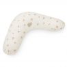 Housse pour coussin d'allaitement - Windflower creme