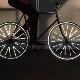 Réflecteurs pour rayons de roues de vélo - multicolore