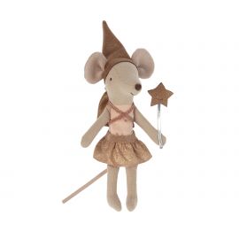 Souris fÃ©e des dents dans une boÃ®te d'allumettes - Rose