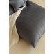 Pouf en velours Essaouira Velvet - 115x77x77 cm - Slate Grey